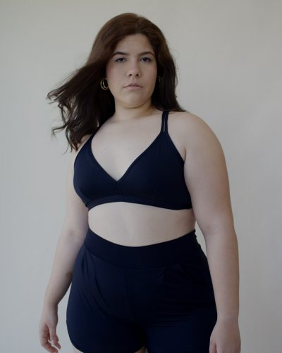 Top Atitude Preto + Short Neblina preto 2