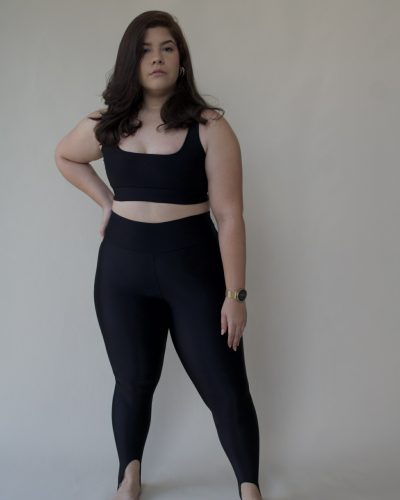 Top Raiar Preto + Legging Eva Preta 13